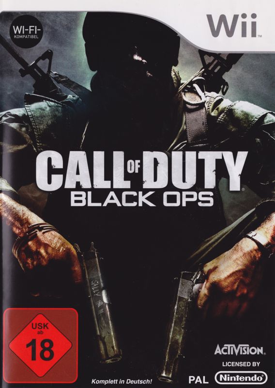 Call of Duty Black Ops box art for Wii